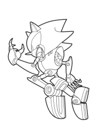 Sonic de colorat p30