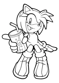 Sonic de colorat p35