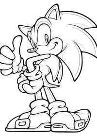 Sonic de colorat p38