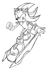 Sonic de colorat p41