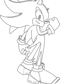 Sonic de colorat p43