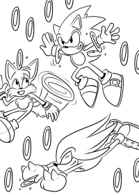 Sonic de colorat p48