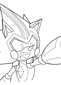 Sonic de colorat p52