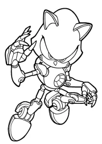Sonic de colorat p57