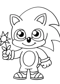 Sonic de colorat p58
