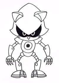 Sonic de colorat p61