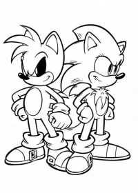 Sonic de colorat p11