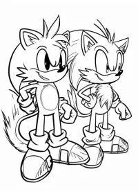 Sonic de colorat p12