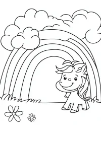 Curcubeu de colorat p28