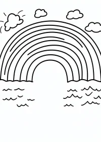 Curcubeu de colorat p16