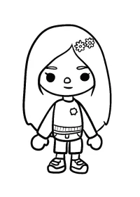 Toca Boca de colorat p11