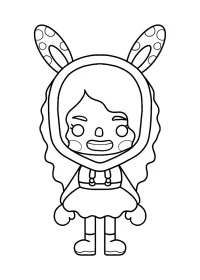 Toca Boca de colorat p5