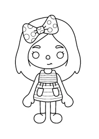 Toca Boca de colorat p6