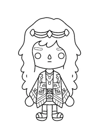 Toca Boca de colorat p7