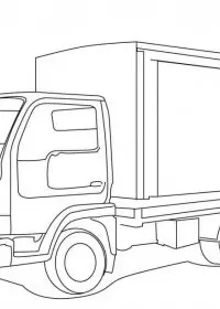 Fisă de colorat cu Masini de colorat p15