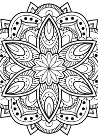 Mandale de colorat
