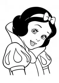 Fisă de colorat cu Alba ca zapada de colorat p35