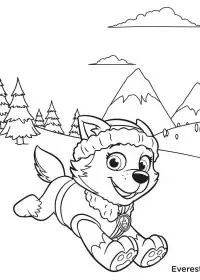 Patrula Cățelușilor de colorat p36