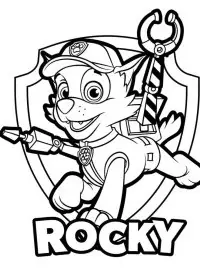 Patrula Cățelușilor de colorat p59