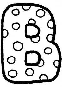 Fisă de colorat cu Alfabetul de colorat p02