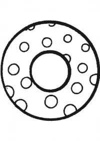 Fisă de colorat cu Alfabetul de colorat p15