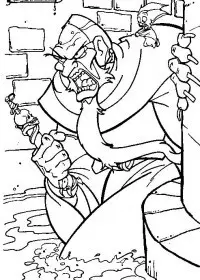 Fisă de colorat cu Anastasia de colorat p05