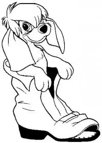 Fisă de colorat cu Anastasia de colorat p19