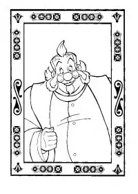 Fisă de colorat cu Anastasia de colorat p22