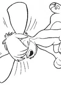 Fisă de colorat cu Anastasia de colorat p24