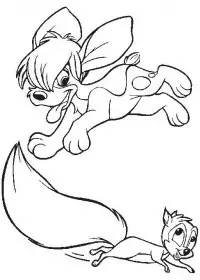 Fisă de colorat cu Anastasia de colorat p27