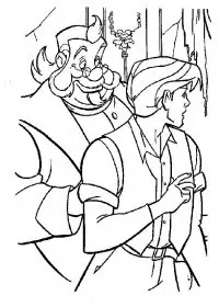 Fisă de colorat cu Anastasia de colorat p32