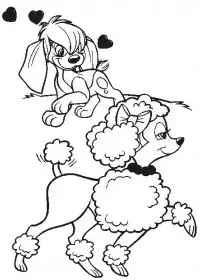 Fisă de colorat cu Anastasia de colorat p36