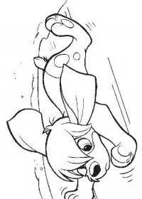 Fisă de colorat cu Anastasia de colorat p37