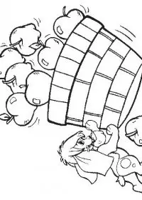 Fisă de colorat cu Anastasia de colorat p41