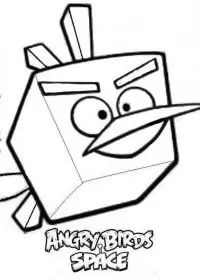 Fisă de colorat cu Angry birds de colorat p18