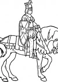 Fisă de colorat cu Animale cai de colorat p77