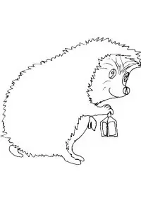 Fisă de colorat cu Animale haioase de colorat p29