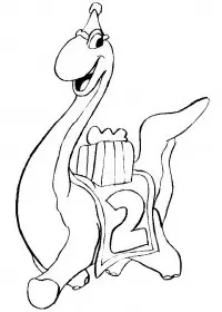 Fisă de colorat cu Aniversari de colorat p05