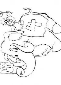 Fisă de colorat cu Aniversari de colorat p07