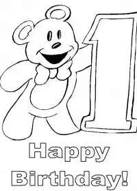 Fisă de colorat cu Aniversari de colorat p17