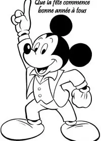 Fisă de colorat cu Anul nou de colorat p21