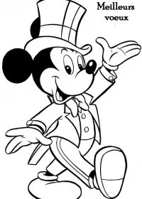 Fisă de colorat cu Anul nou de colorat p22