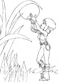 Fisă de colorat cu Arthur and the minimoys de colorat p11