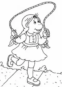 Fisă de colorat cu Arthur si prietenii sai de colorat p06