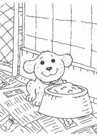 Fisă de colorat cu Arthur si prietenii sai de colorat p16