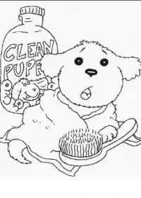 Fisă de colorat cu Arthur si prietenii sai de colorat p39