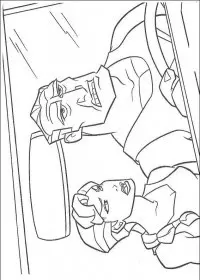 Fisă de colorat cu Atlantis de colorat p05