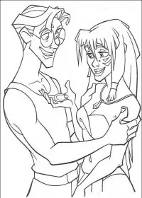 Fisă de colorat cu Atlantis de colorat p26