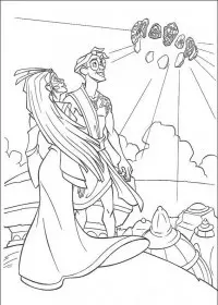 Fisă de colorat cu Atlantis de colorat p27