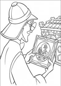 Fisă de colorat cu Atlantis de colorat p30